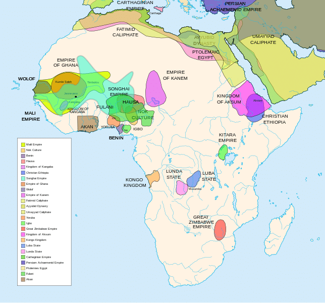 Royaumes d’Afrique. 