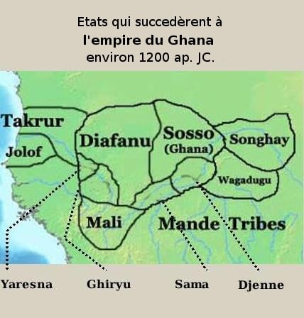 Contexte politique de l'Afrique de l'Ouest avant la bataille de Kirina.