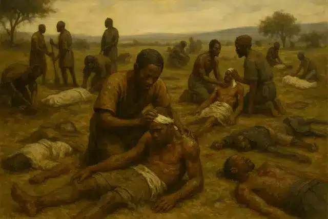 Une trêve à la bataille de Kirina.