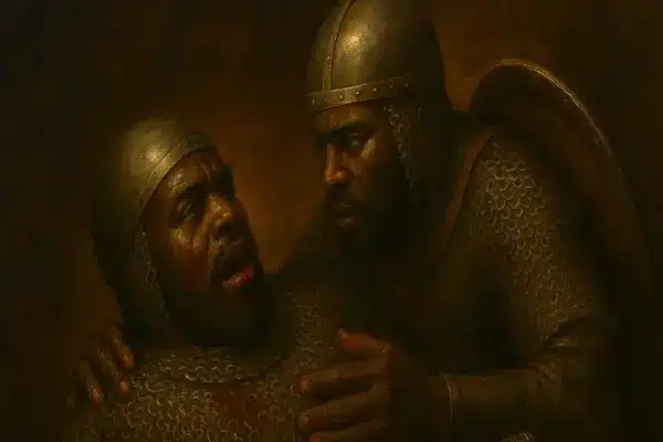 ChatGPT Image 9 mai 2025, 00_19_ Soumaoro avant la bataille de Kirina.