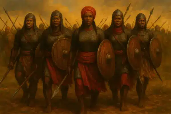 ChatGPT Image 9 mai 2025, 00_31_ Les femmes à la bataille de Kirina.