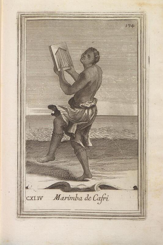 marimba en Afrique précoloniale.