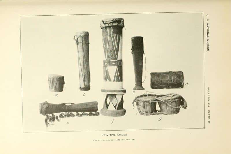 Les tambours en Afrique précoloniale.