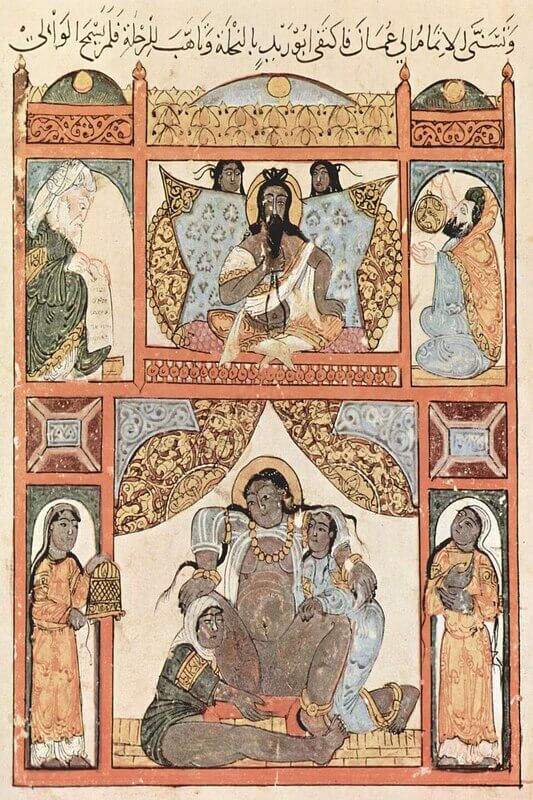 Les Noirs dans la Maqāma d’Oman sont aussi des membres de l'aristocratie. 